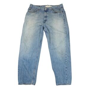 Vintage Levi's 569 Loose Straight Jeans Men 38x32 (Fit 38x31) Thrashed Baggy Y2K